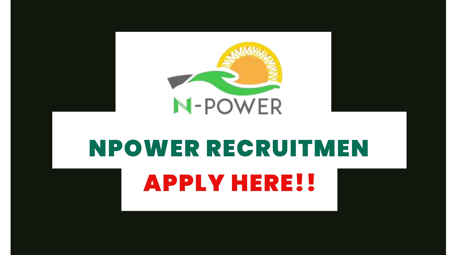 Npower Recruitment